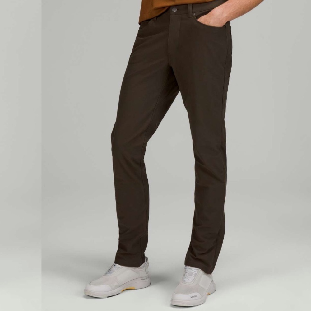 Lululemon ABC Classic-Fit Pant 28” Inseam Utilitech™ in Dark Olive Size 32 2022